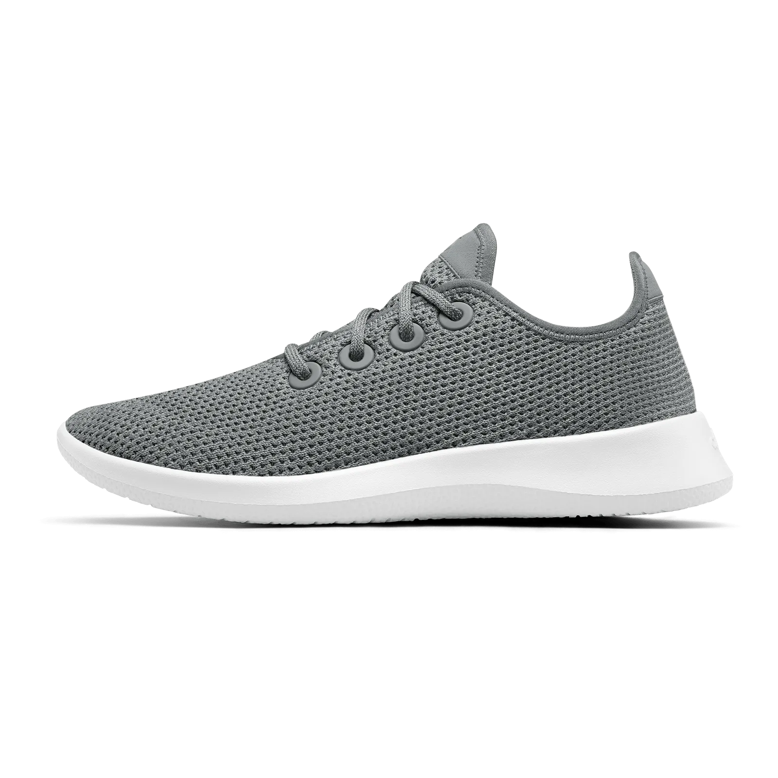 Allbirds Men's Tree Runner – Mist (White Sole)