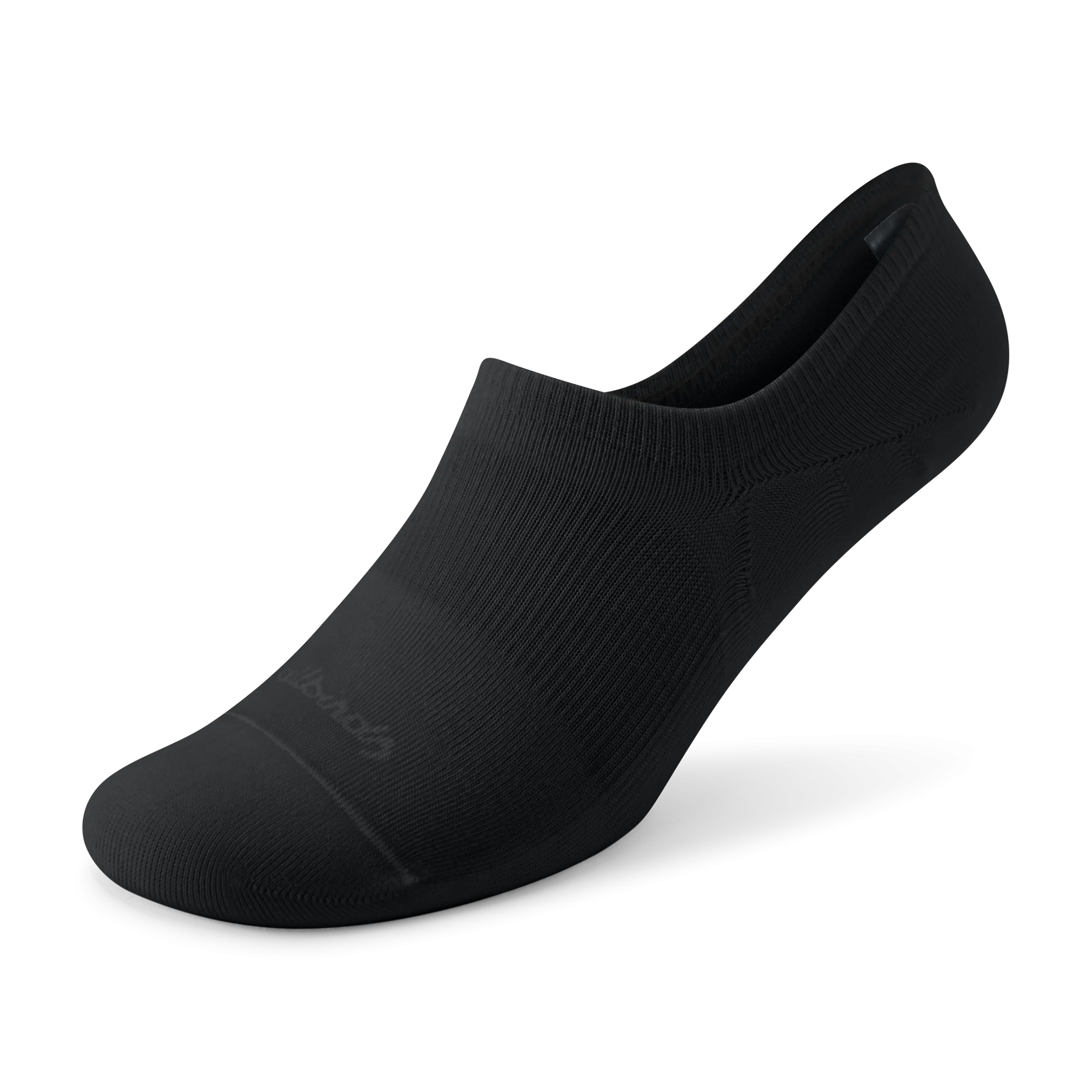 Allbirds Anytime No Show Heel Grip Sock – Natural Black