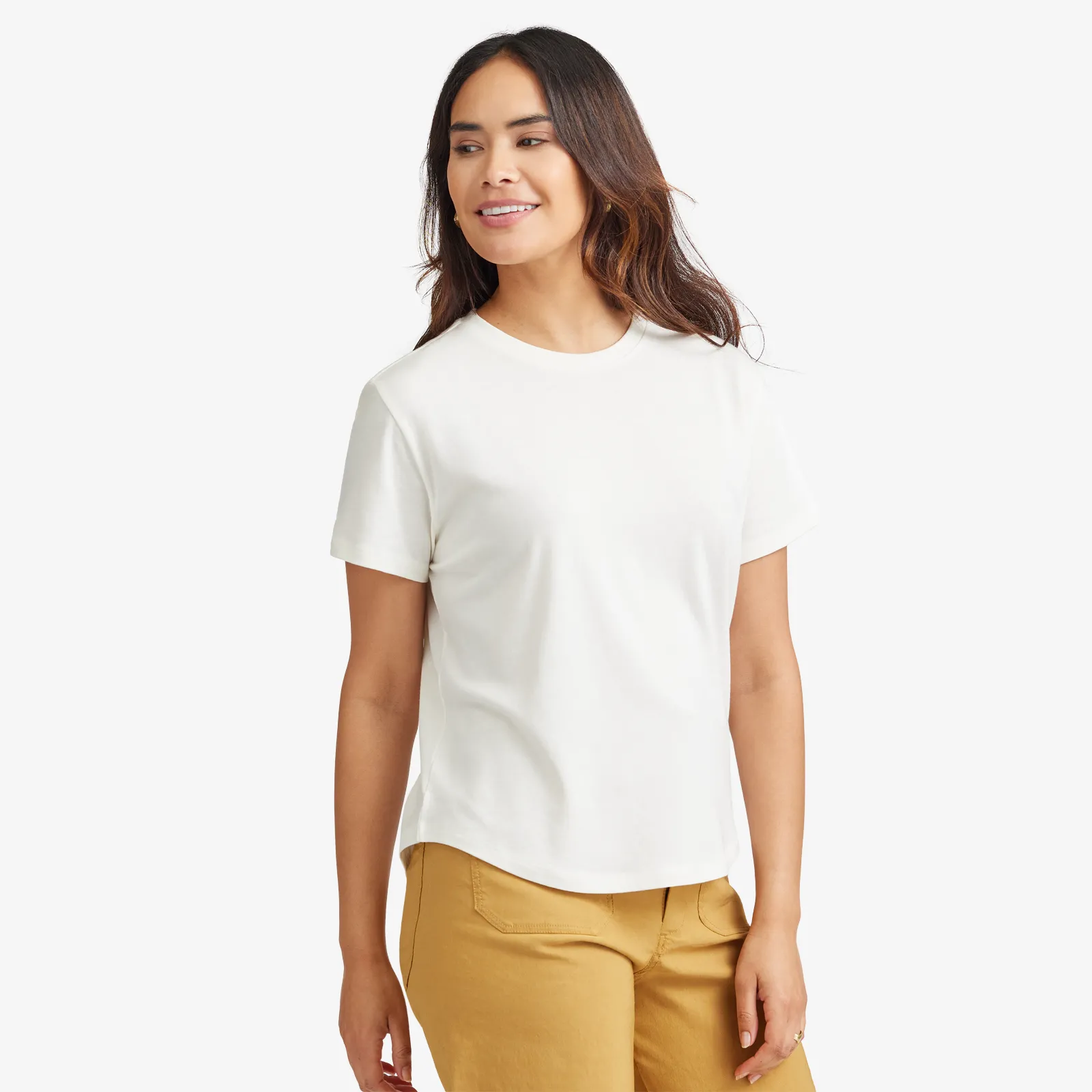 Allbirds Women's Soft Merino Tee – Natural White