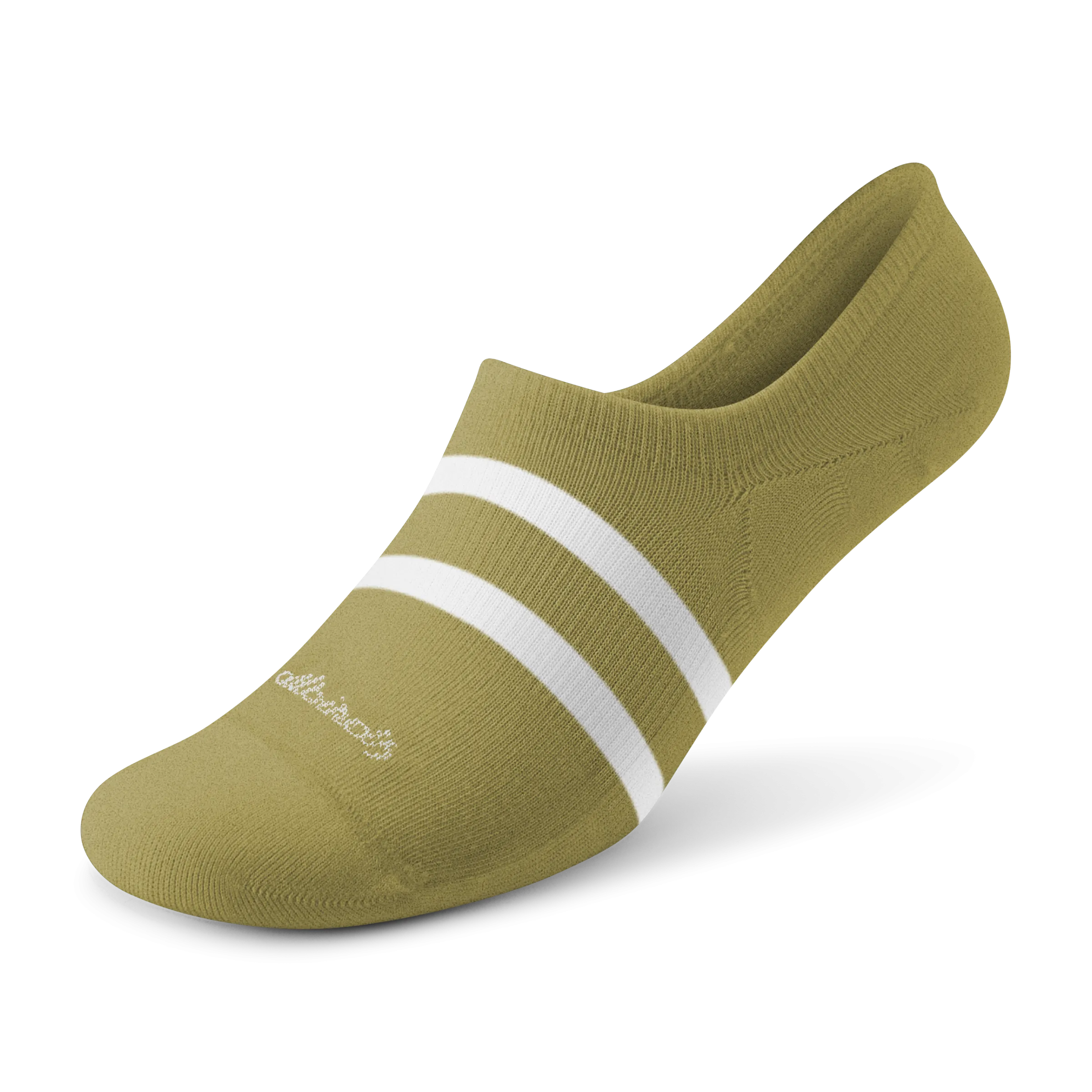 Allbirds Anytime No Show Heel Grip Sock – Ochre (Blizzard Sole)