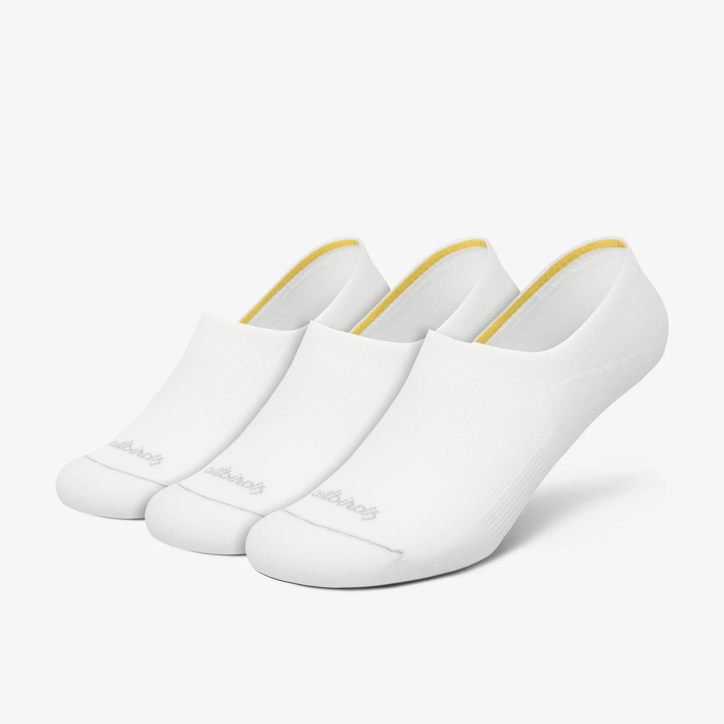 Allbirds Anytime No Show Sock 3-Pack – Blizzard