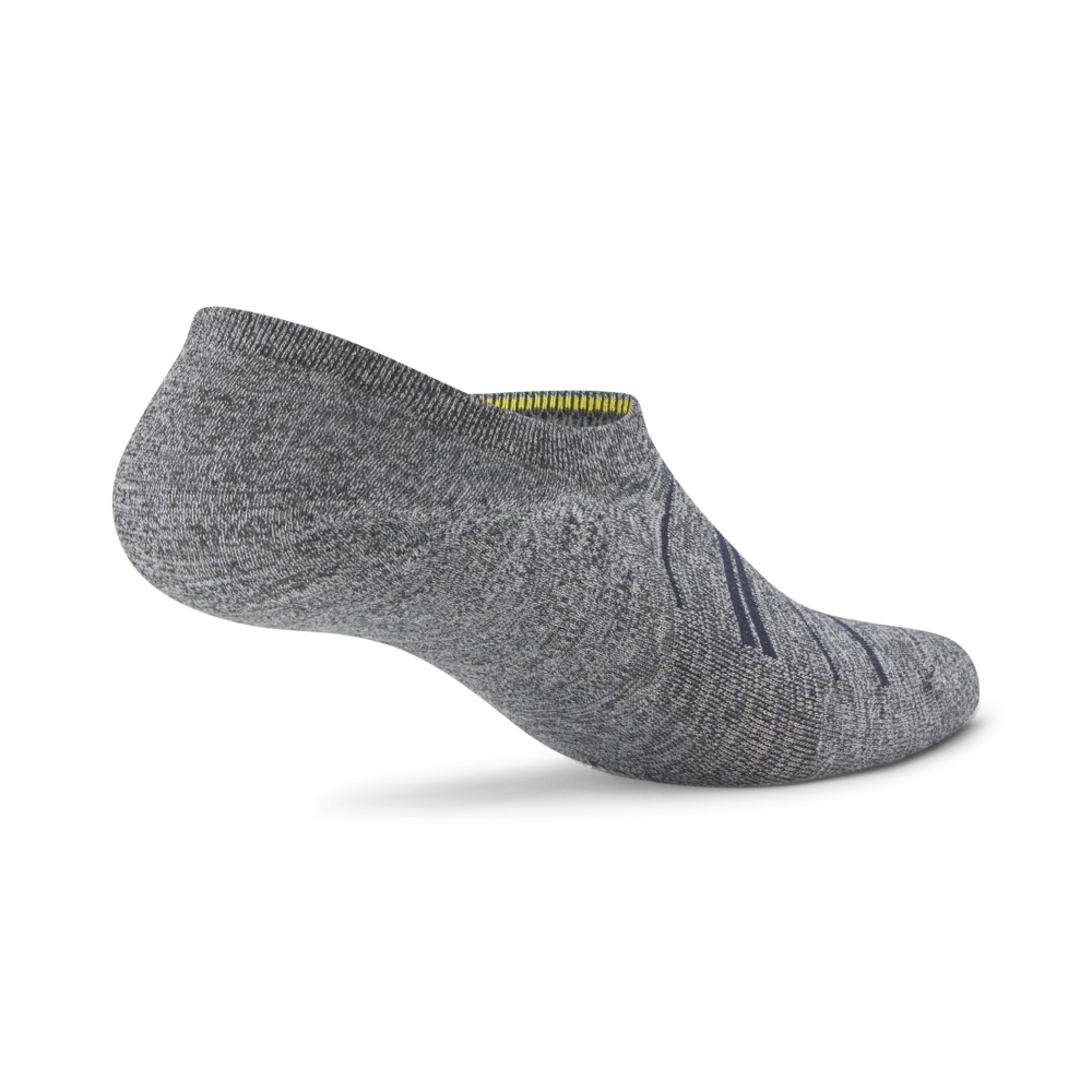Allbirds Anytime No Show Sock – Natural Grey Heather/Deep Navy