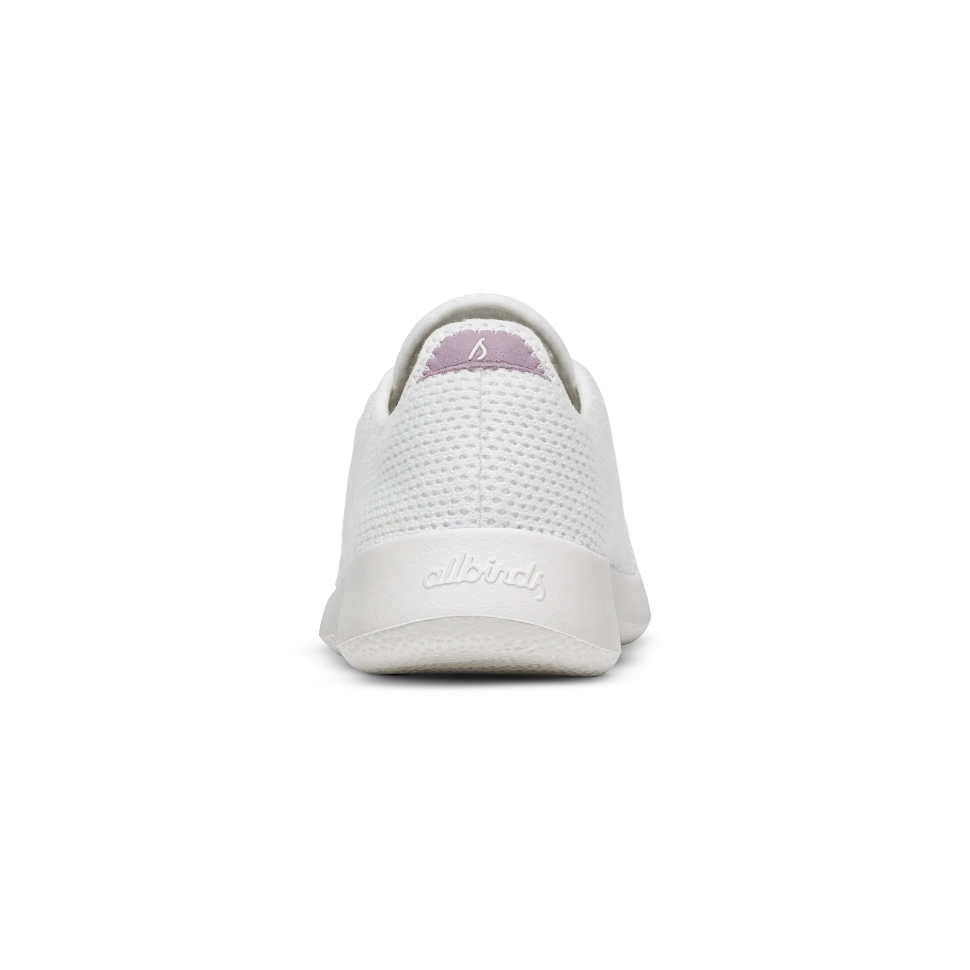 Allbirds Women's Tree Runner – Blizzard/Hanami Plum (Blizzard Sole)