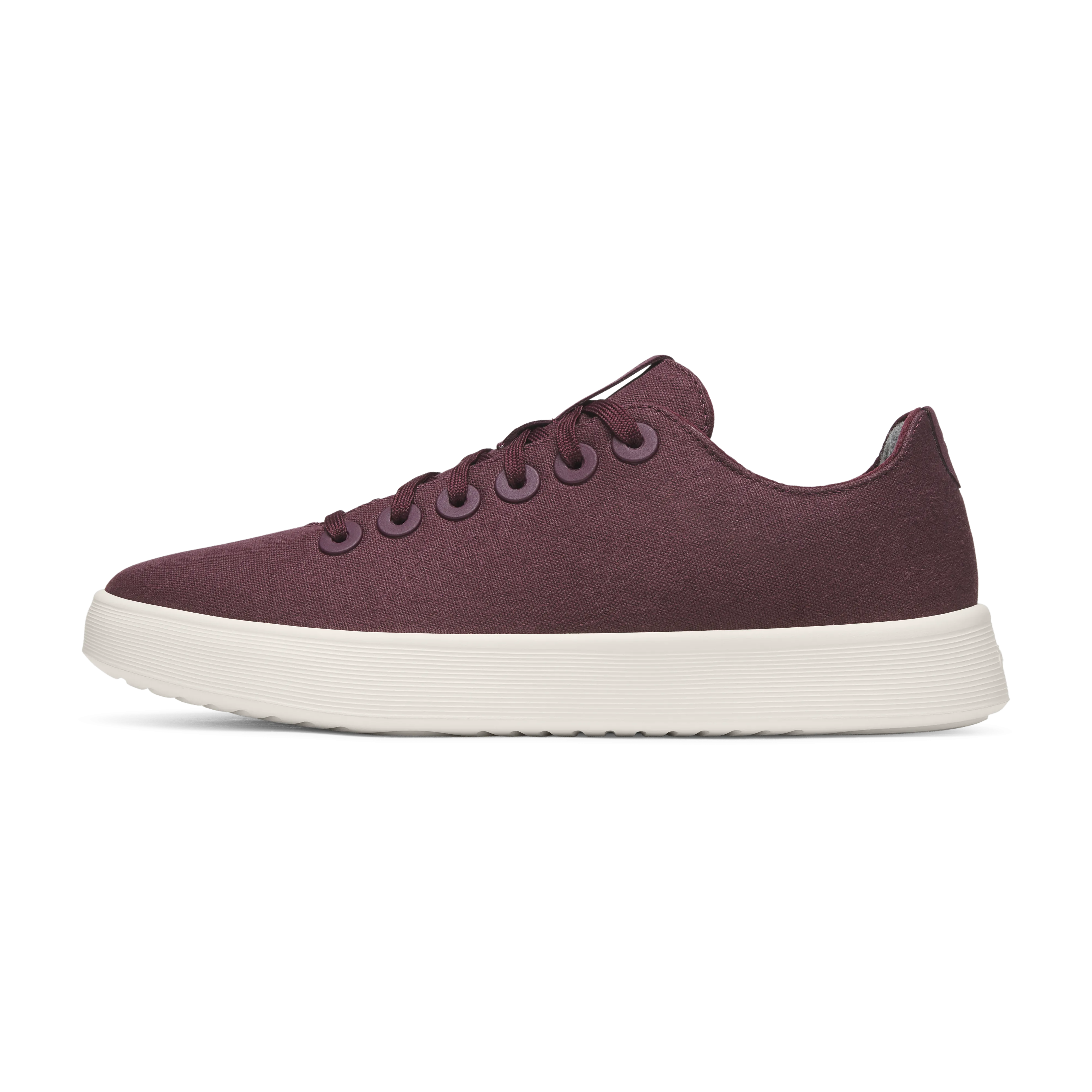 Allbirds Women's Canvas Cruiser – Port (Natural White Sole)