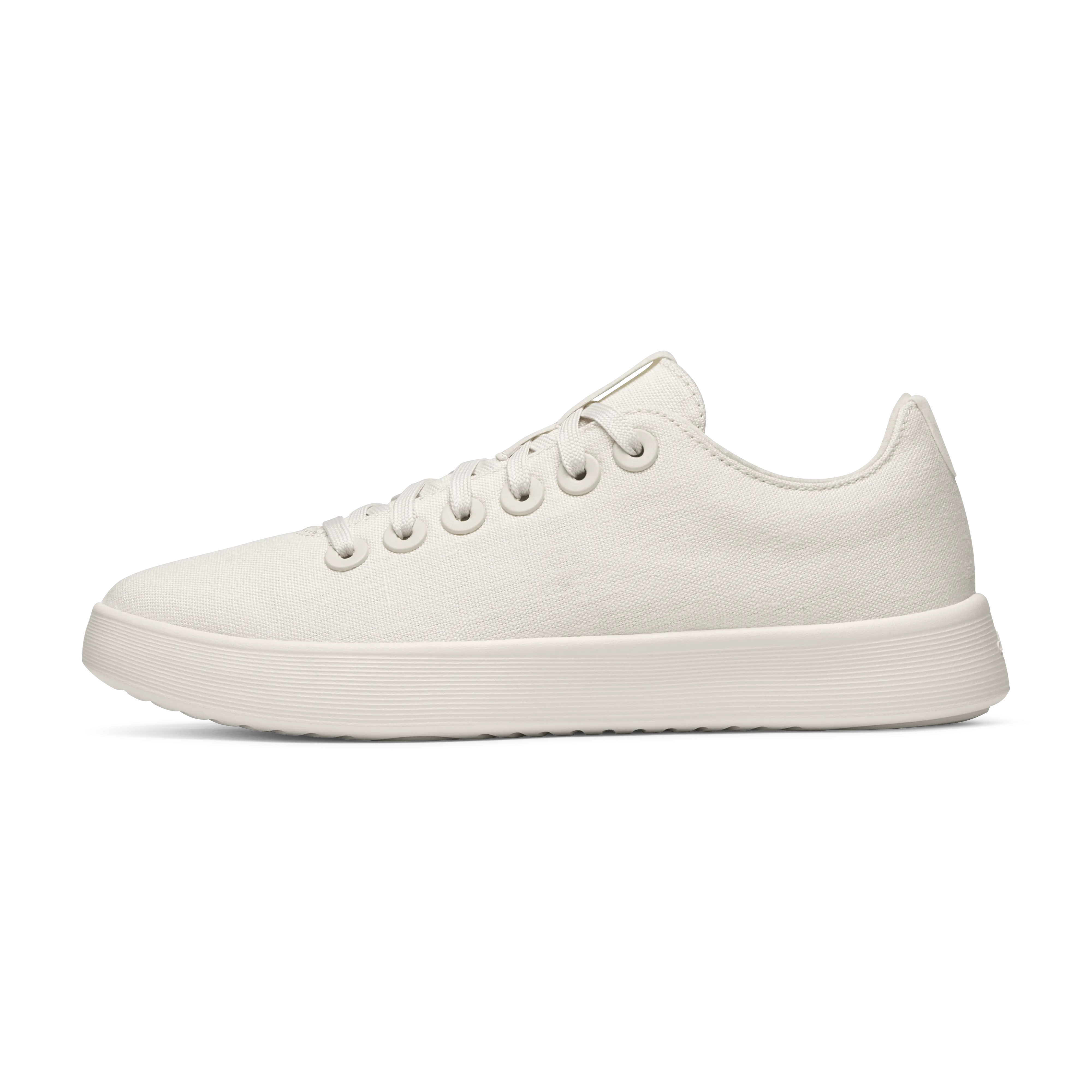 Allbirds Women's Canvas Cruiser – Warm White (Natural White Sole)