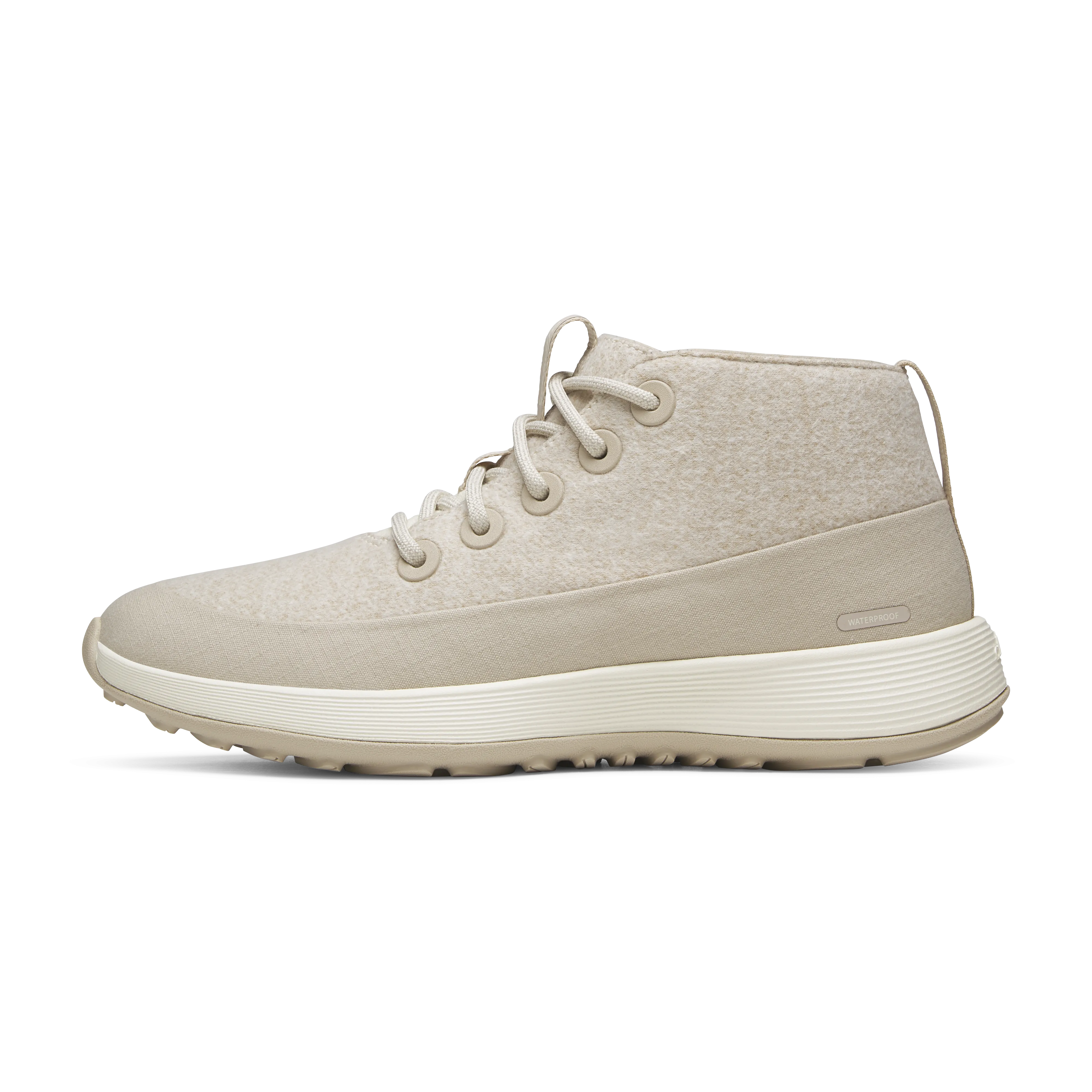 Allbirds Women's Wool Runner NZ Mid Waterproof – Stony Cream/Rugged Beige (Ston
