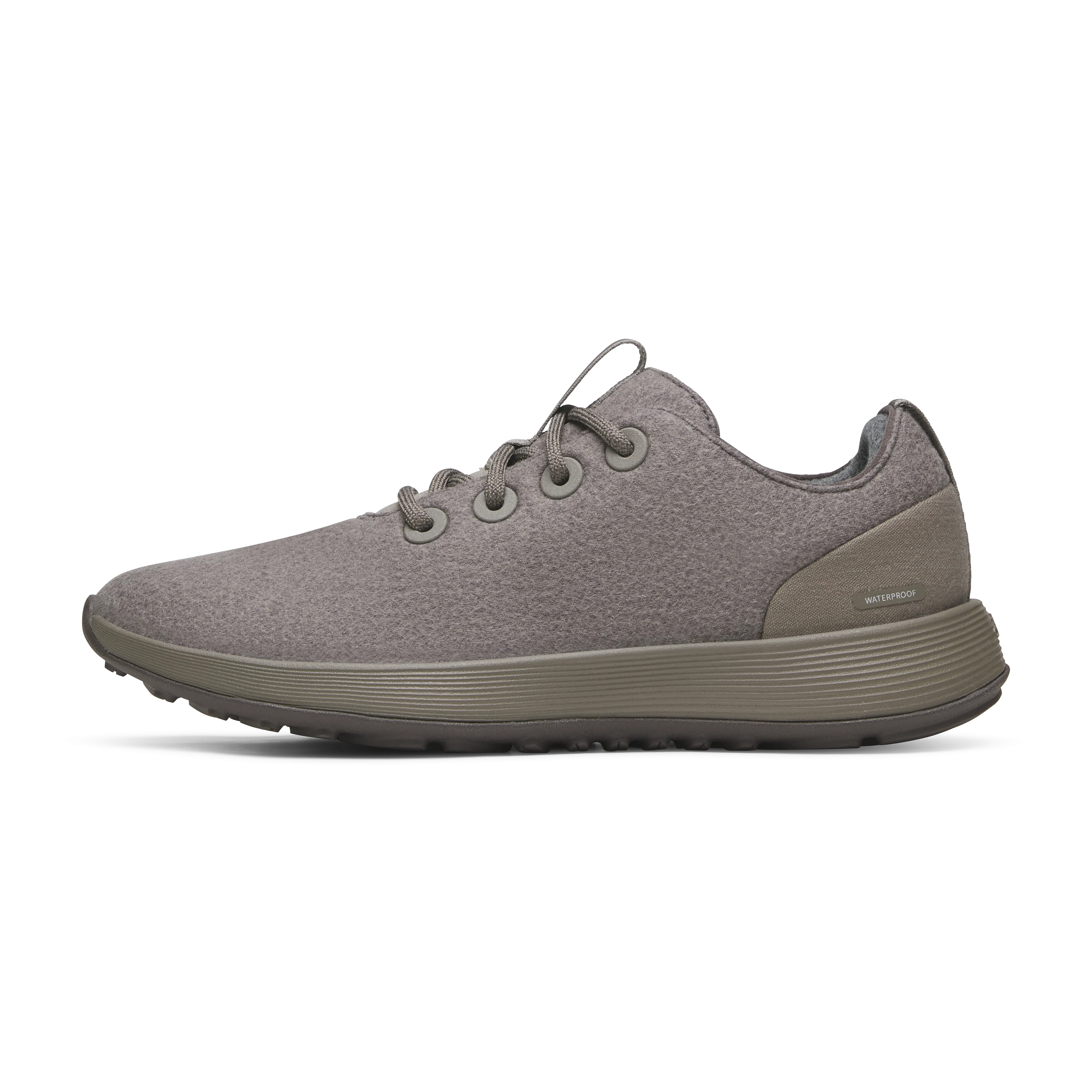 Allbirds Women's Wool Runner NZ Waterproof – Weathered Brown (Weathered Brown S