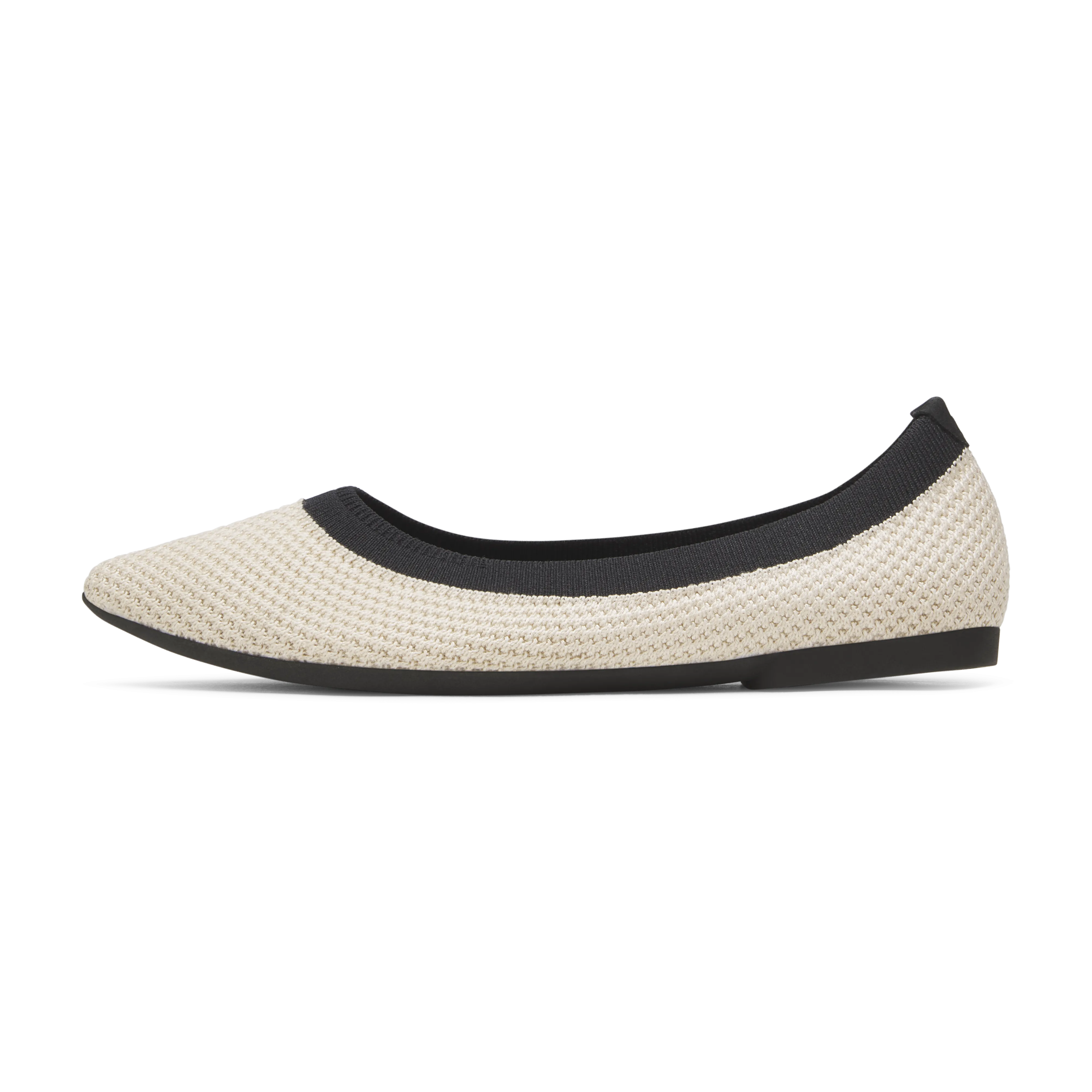 Allbirds Women's Breezer Point – Warm White (Natural Black Sole)