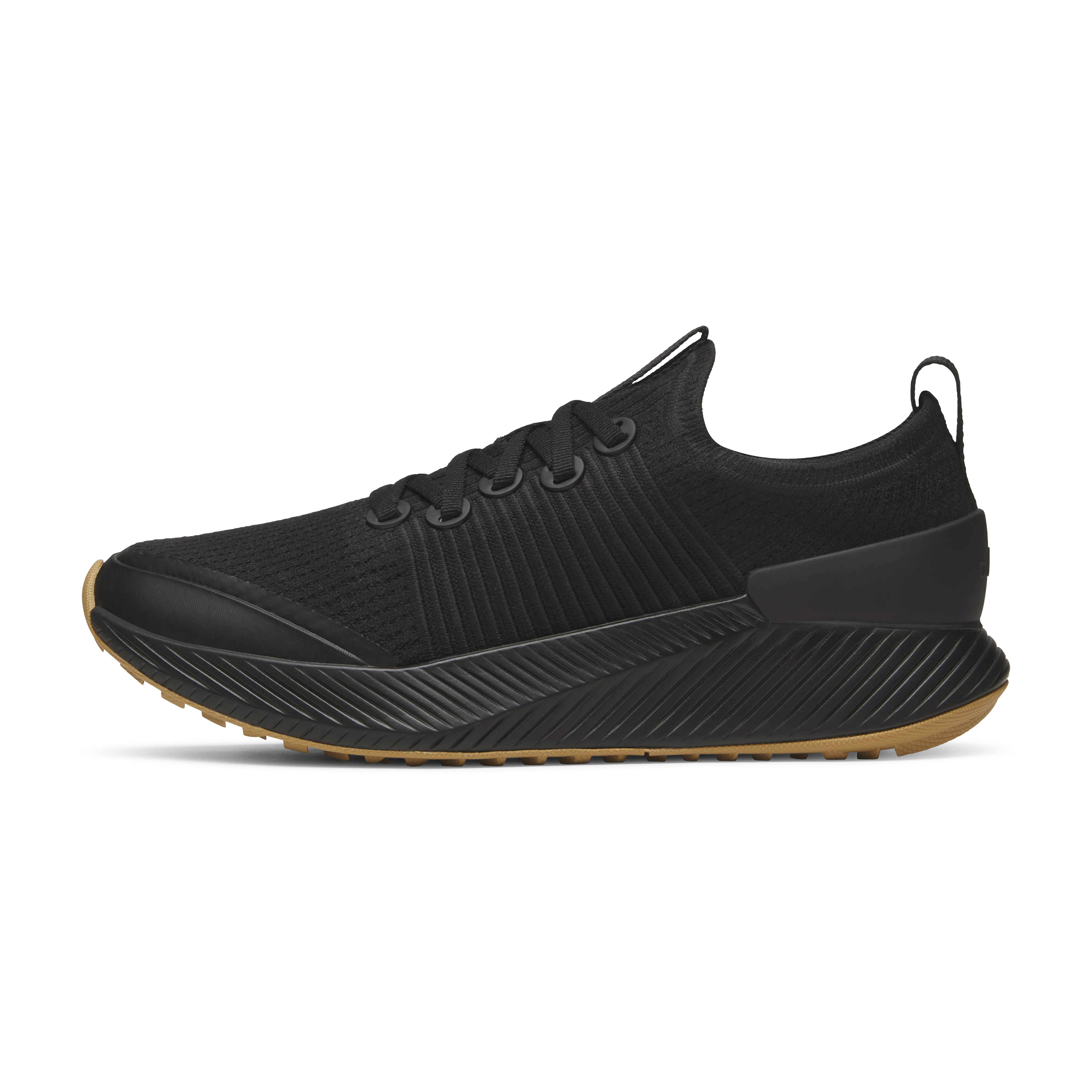 Allbirds Women's Tree Glider – Natural Black (Rugged Khaki Sole)