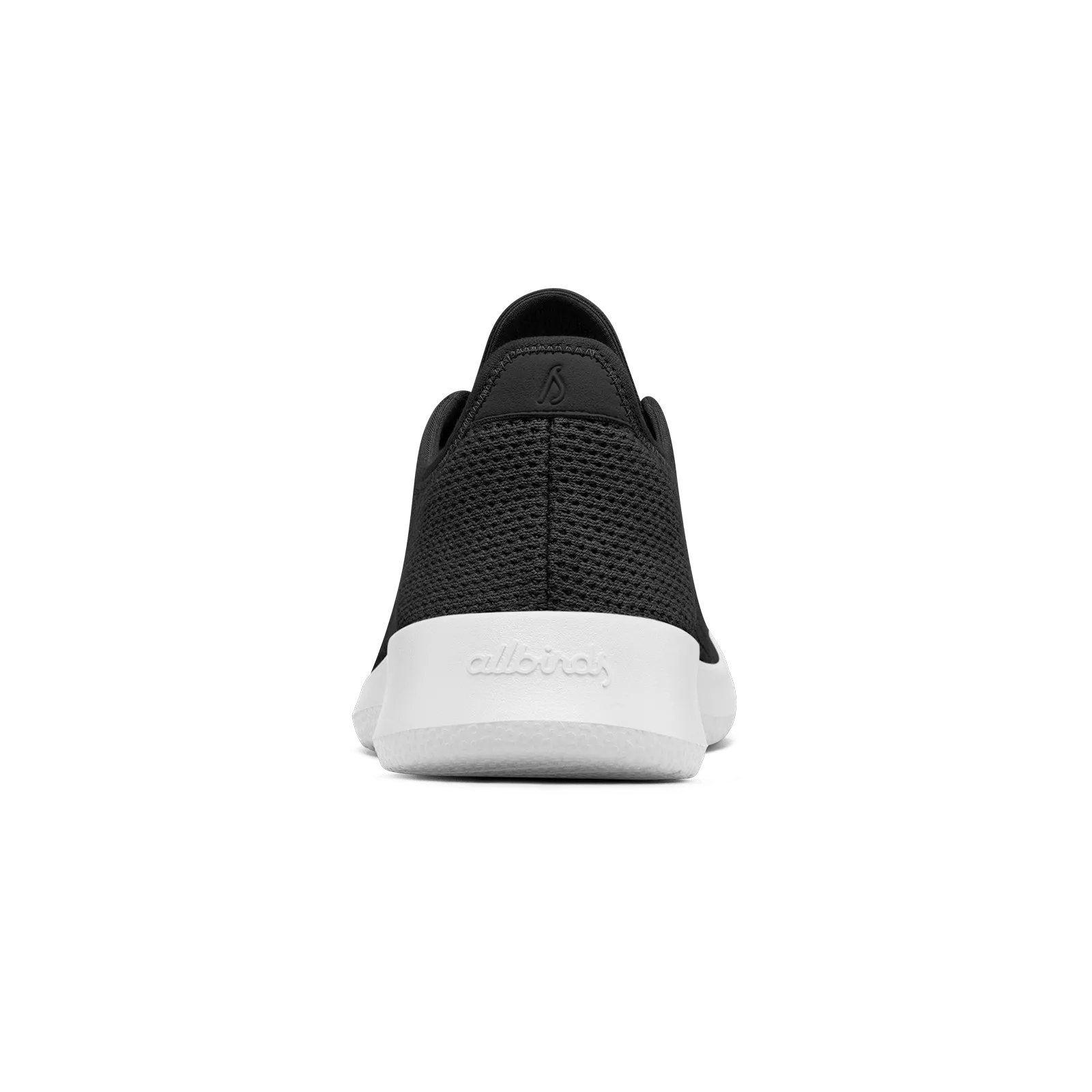 Allbirds Women's Tree Runner – Jet Black (White Sole)
